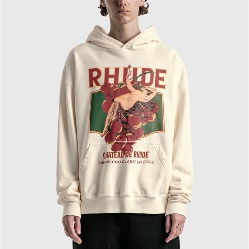 

Heavyweight Hoodie Men' Oversize High Street Fashion Spring Autumn Coat308N
