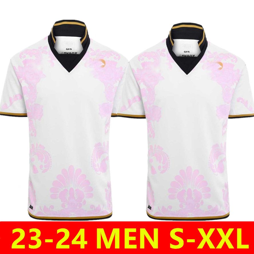 

2023 Palermo Soccer Jerseys 23 24 SEGRE SOLERI BRUNORI DI MARIANO DAMIANI SARIC BUTTAR pink Third Men Football Shirts Uniforms, 2023 third patch