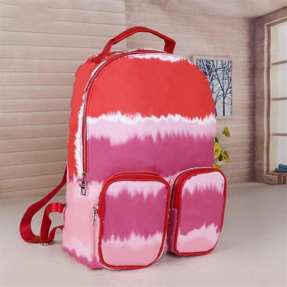 

2022 High Quality Fashion Pu Leather PALM Mini size Women Bag Children School Bags Backpack Springs Lady Travel Backpacks knapsack3178