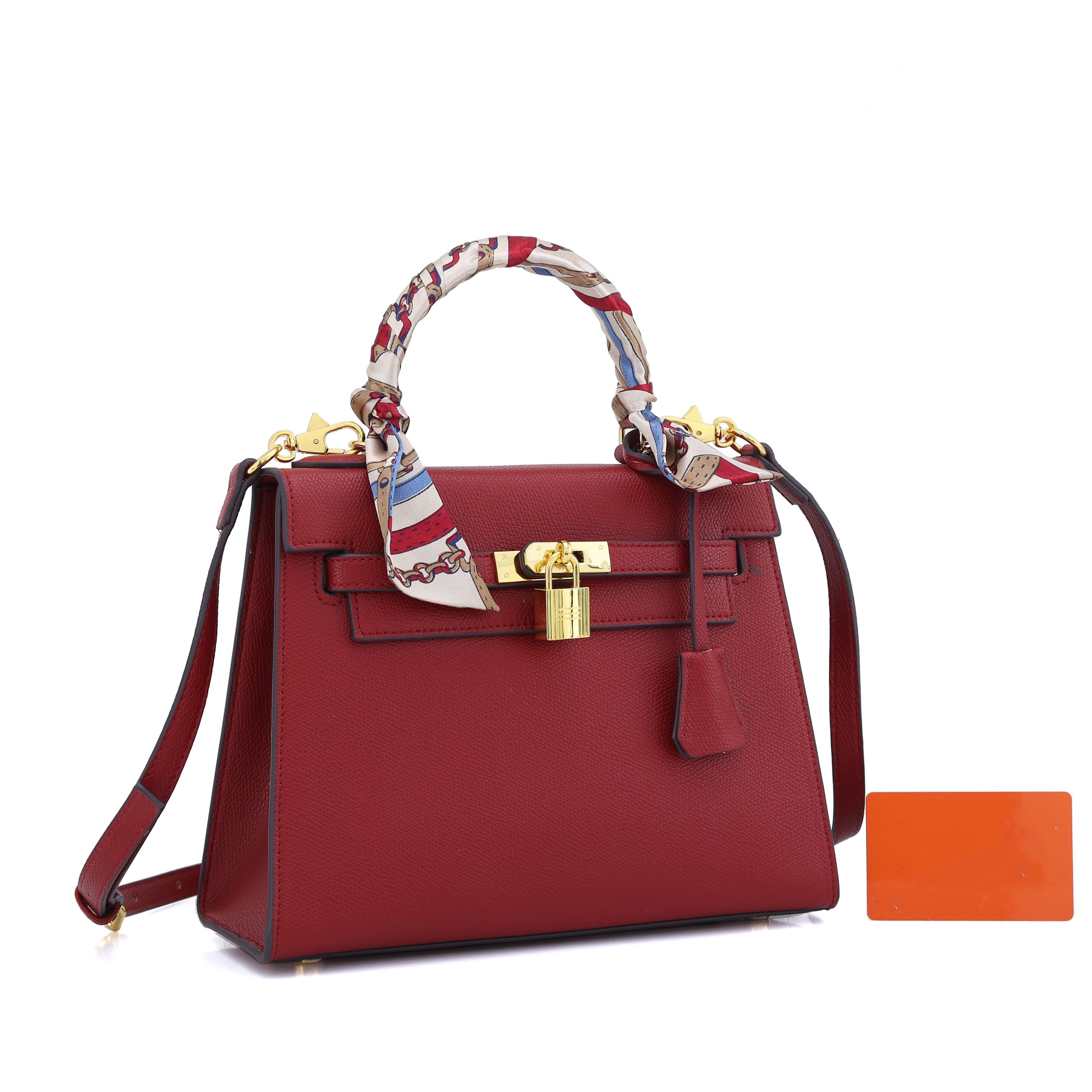 

Genuine Leather Waterproof Women's One Shoulder Handbag Large Capacity Storage Bag Fitness Bag Mummy Bag Genuine Gift Shopping Bag, Red
