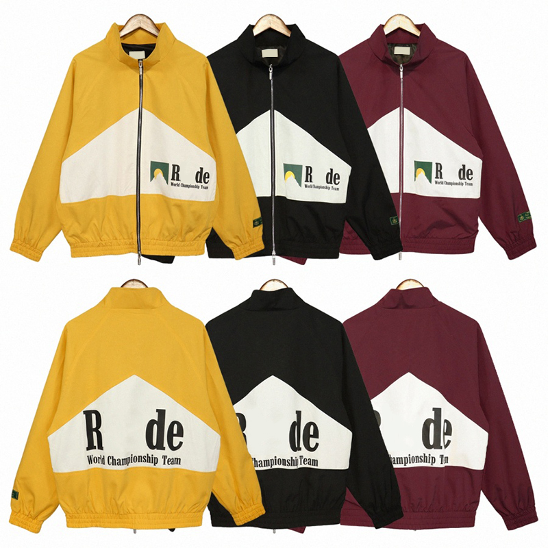 

Designer Baseball Jackets Coat Mens Hip Hop Couples Trench Womens Rhudes Fashion Varsity Jacket Clothing Fashion Coats Coats