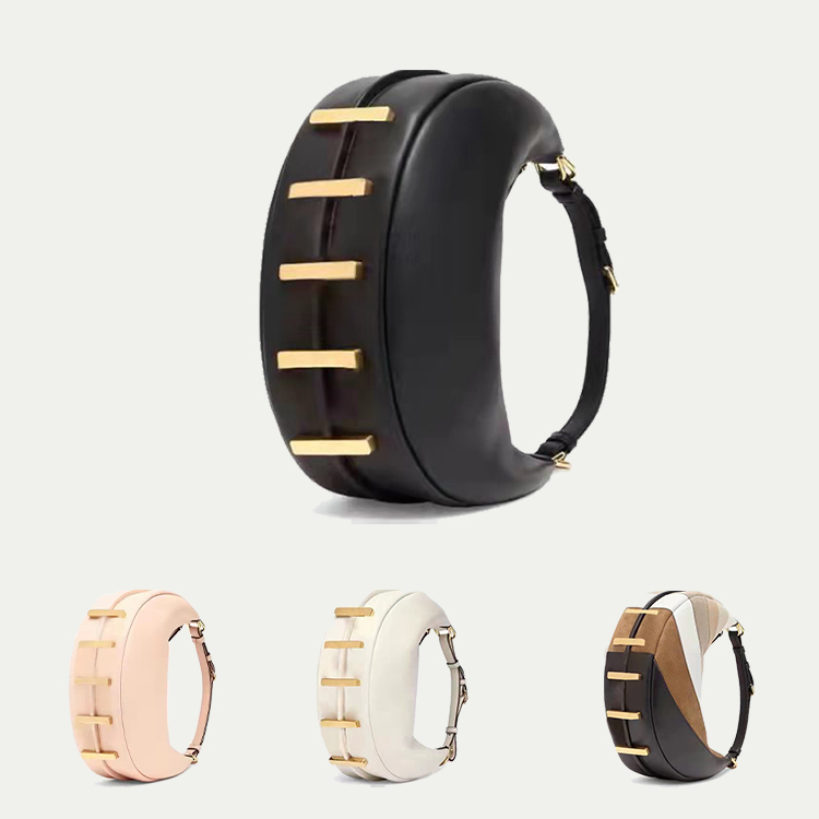 

Organizer shoulder straps half moon crossbody bag graphy Luxury Designer lady women's mens top handle bags heart tote handbag Purse 7a quality Leather clutch Bags, Pink