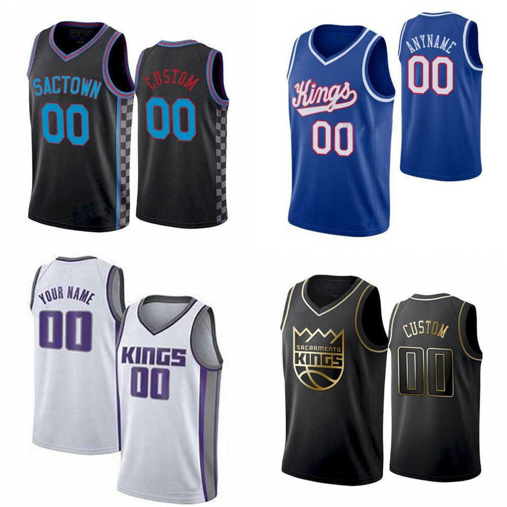 

75th Custom Mens Womens Sacramento''Kings''Chimezie 7 Metu Jason 55 Williams Chris 4 Webber Mitch 2 Richmond Basketball Jerseys, Color