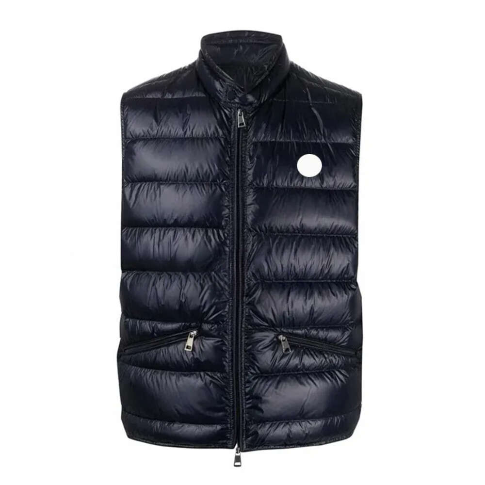Mens Vests Multi Style Winter Mens Down Vest Fashion Designer Gilet NFC Badge Wholesale Retail Men Puffer Jacket Free Transportation Gilets Size Q24
