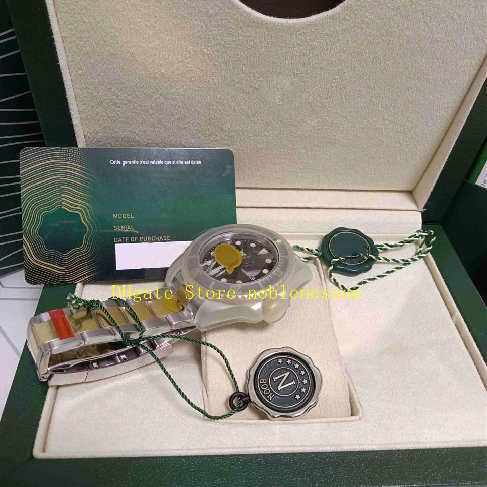 

7 Style Super N Factory Watches 904L Steel Original Box Mens 41mm 126613 Steel 18k Yellow Gold 126613LN 126610 Diving NoobF 2813 M3368