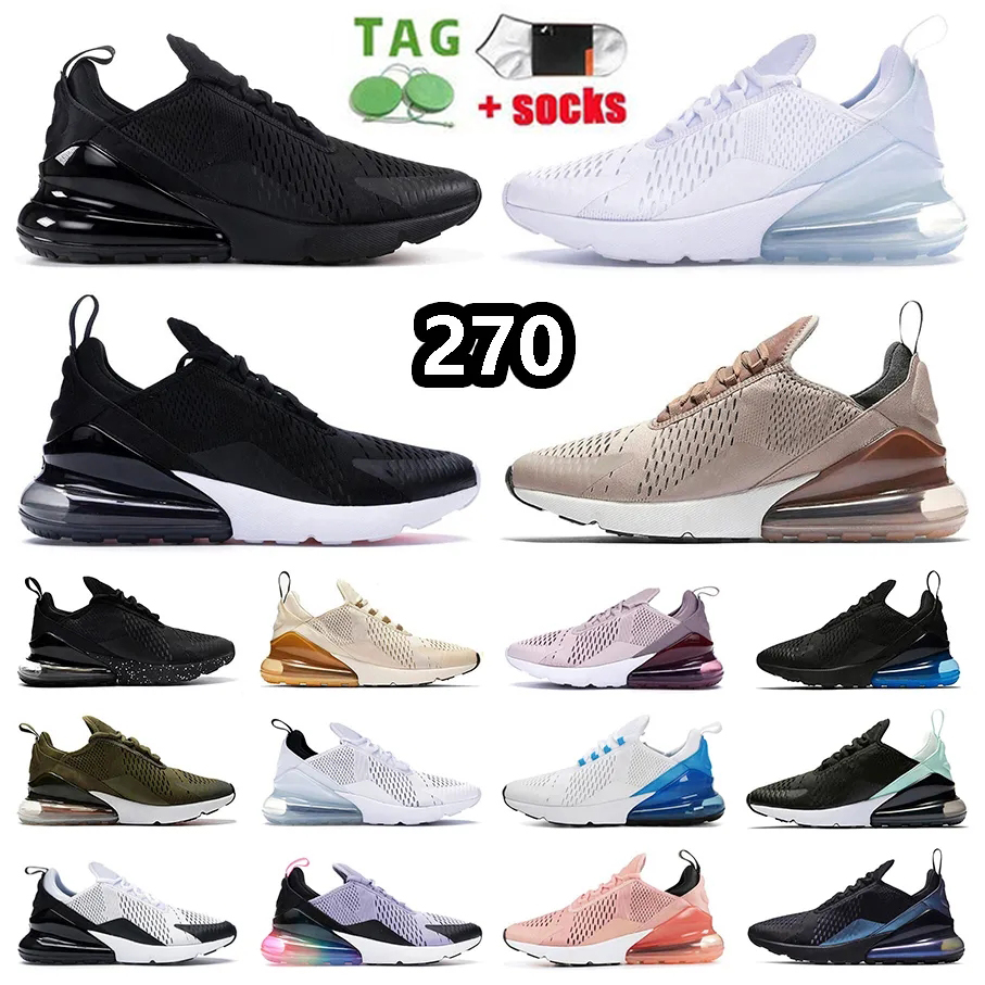

Designer Max 270 Casual Shoes Mens Women Air 270sTriple Black White Royal Chaussure Bred Be True Metallic Gold Barely Rose Olive Dusty Cactus Midnight Navy Sneakers
