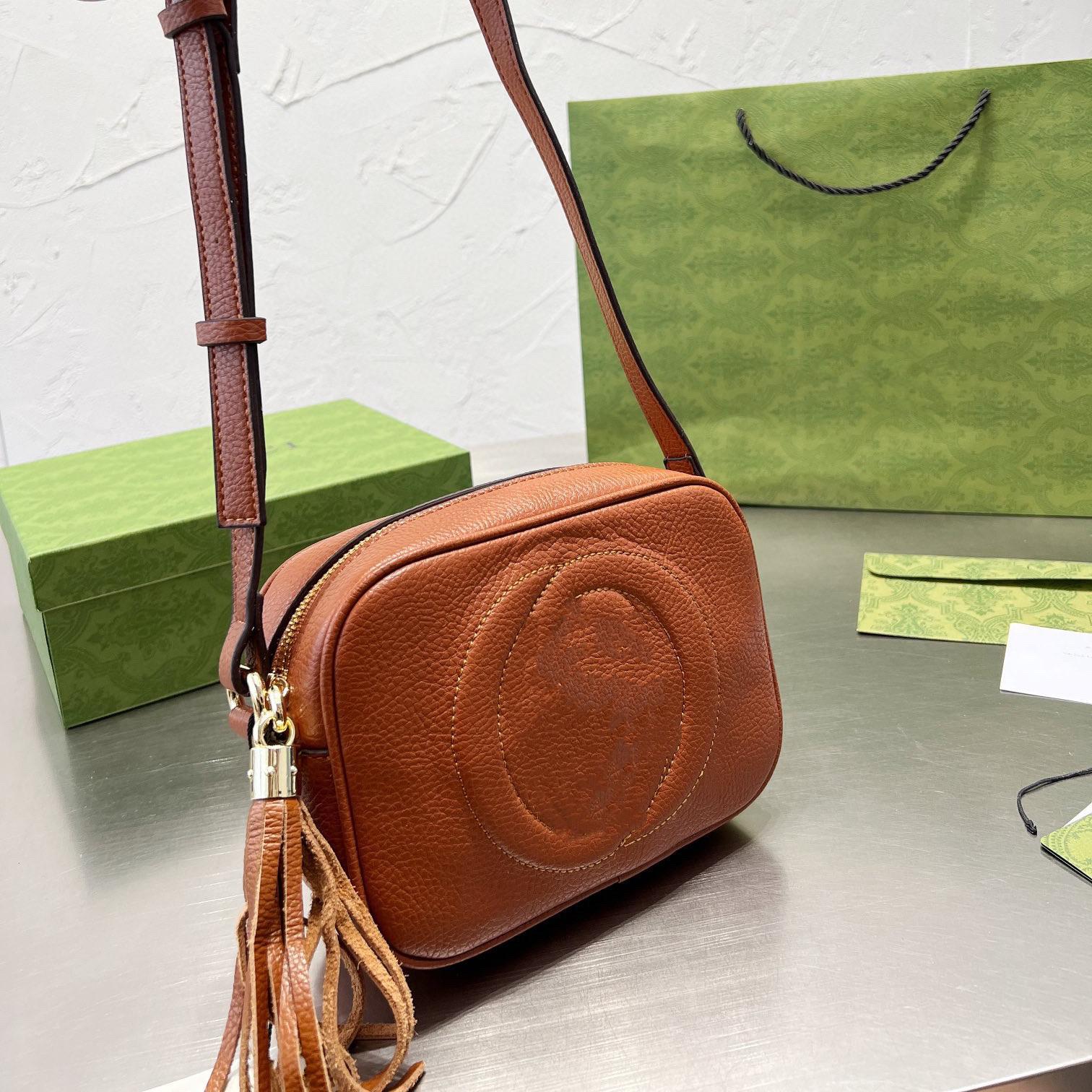 

Luxurys Bag Tassel Camera Bag Handbags Bag Women Leather Soho Disco Shoulder Bag Flow Trust Make Purse Crossbody Bag Camera Bag Purse Night Bag, As shown in the figure