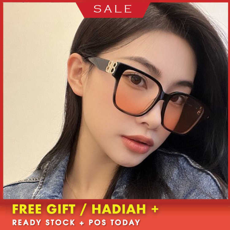 

Luxury Designer vintage Sunglasses uv400 high quality b Family Style Ins of the Same Men's Fashion Brand Box Women Bb0104