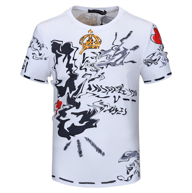 

mens designer band t shirts fashion black white short sleeve luxury letter pattern t shirt size m3xl