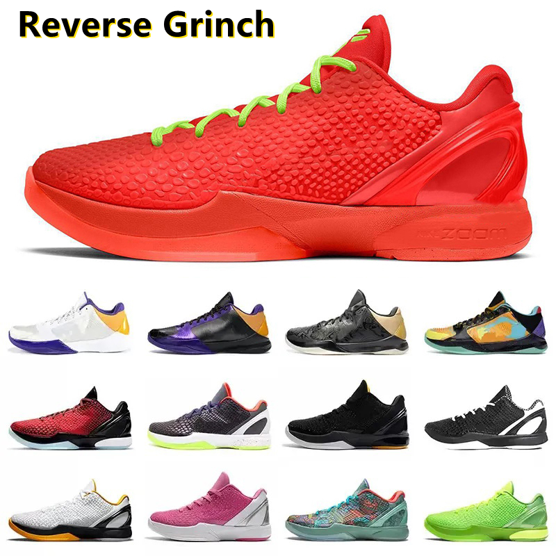

2023 6 5 Proto Mens Basketball Shoes Sneaker Mambacita Reverse Grinch Del Sol All Star 6s Big Stage Alternate Bruce Lee Chaos Dark Night Prelude 5s Men Sports Sneakers, Color#1