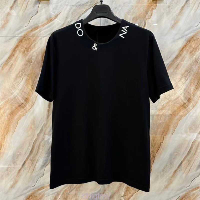 

Dg Fashion Sweatshirt Men Women Designer T shirt Round Neck Pullover Tee Short Sleeve Tshirt Summer Cotton T-shirt 4xl 5xl T5N3, Black-6