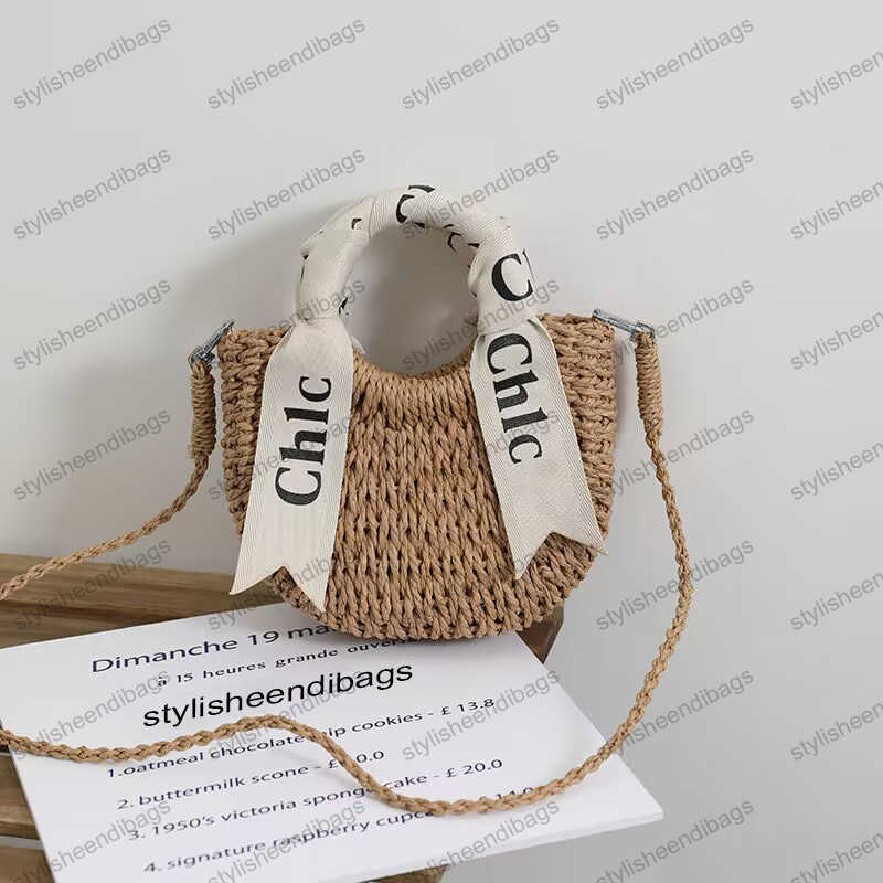 

Stylisheendibags Designer Bag Woman Woody Tote Bag Summer Straw Bags Handbags Fashion Crossbody Single Shouder Luxury Handbag Beach Totes Letters, Beige_with logo