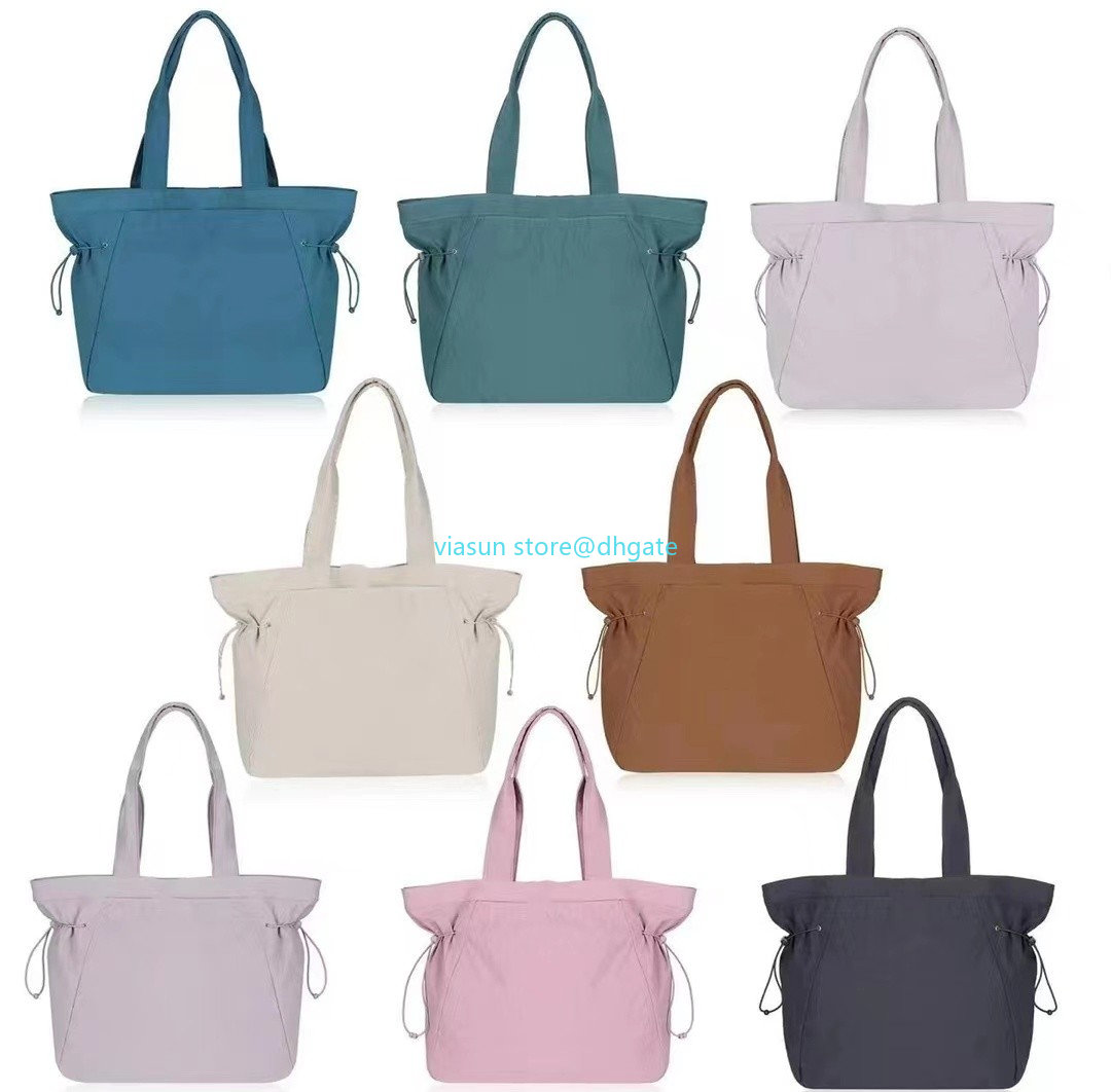 

Lu yoga Bags high-capacity18L handbag stuff sacks Large Capacity Multifunctional Fitness belts bag Urban Backpack shoulder bag with brand logo