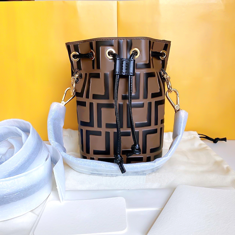 

Two shoulder straps Drawstring Bag artsy tote purse bucket lady ROMA designers bag handbag Luxury Women's mens Genuine Leather embossed crossbody clutch Bags, Pink