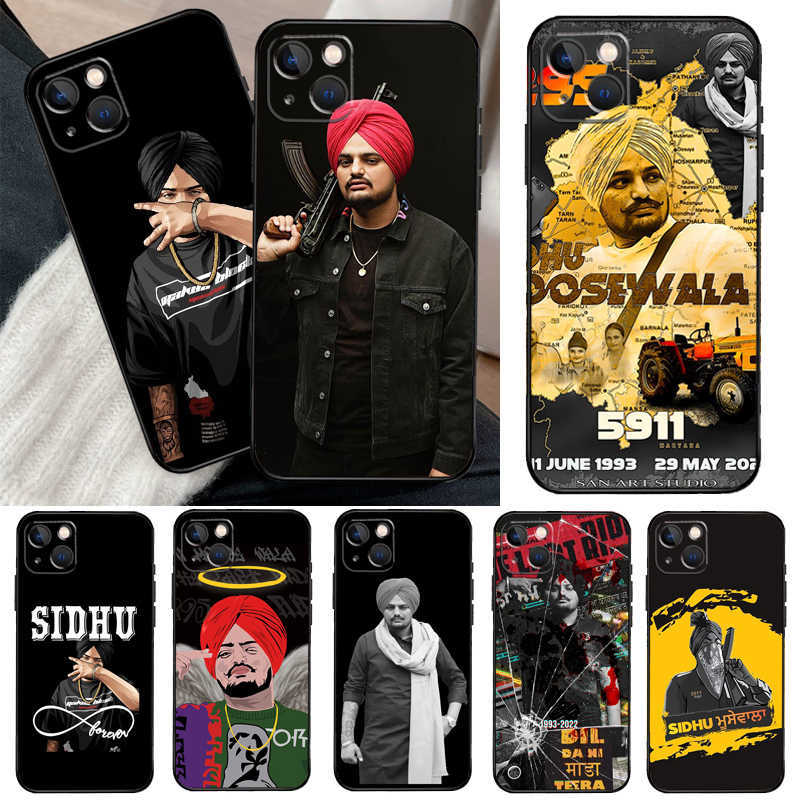 

Cell Phone Cases Indian Rapper Sidhu Moose Wala Case For iPhone 12 11 13 14 Pro Max Mini Cover For iPhone XR X XS Max 6 7 8 Plus Phone Case J230421, Lll4002