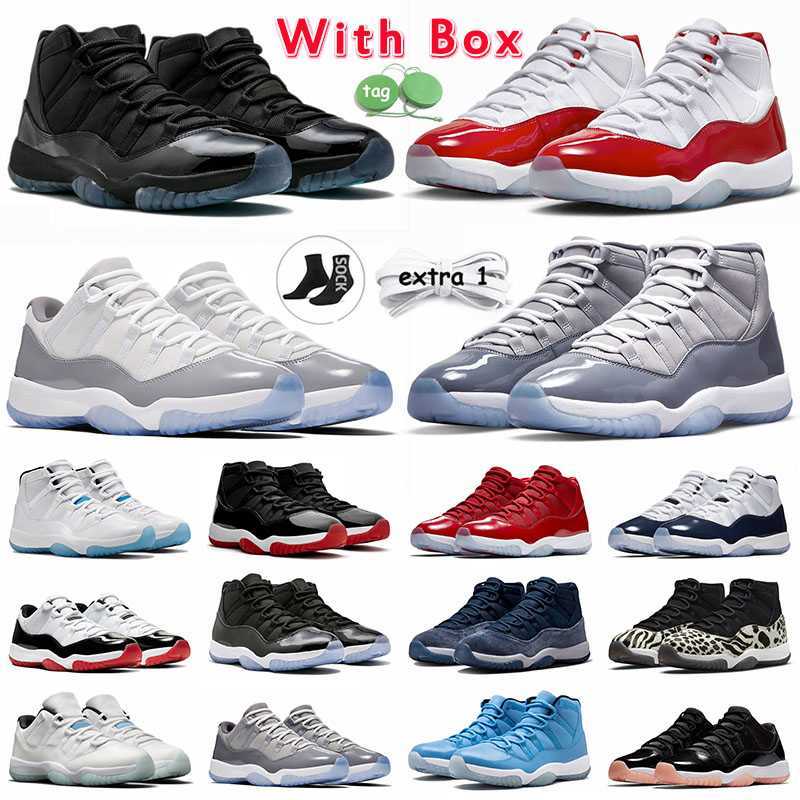 

OG Cherry 11s Jumpman 11 Top low basketball shoes Air Jordens 11 Midnight Navy Cement Grey Cool Grey Cap and Gown Concord Gamma Blue j11 men trainers women sneakers, B32 infrared 23 36-47