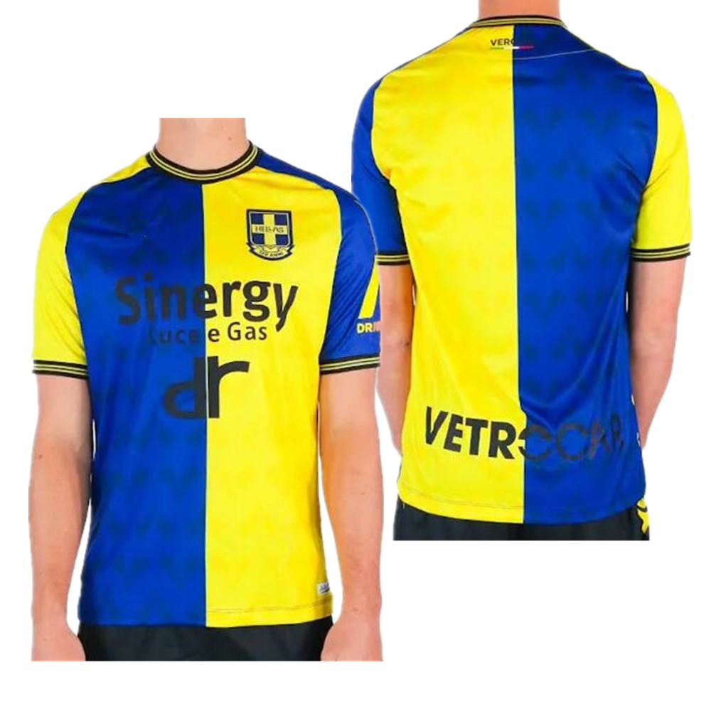

23/24 Hellas Verona Soccer Jerseys 2023 special 120th Anniversary FARAONI BARAK LAZOVIC KALINIC CAPRARI ILIC SIMEONE home football shirt Men Uniforms, Yellow