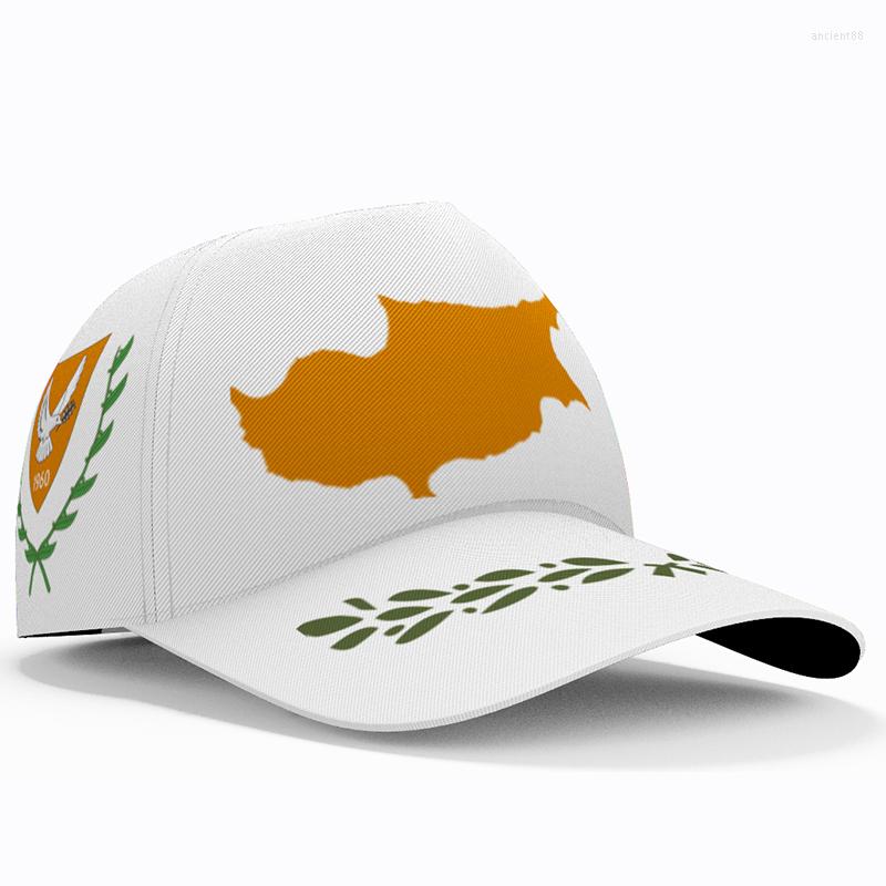 

Ball Caps Cyprus Baseball Cap Free Custom Made Name Number Team Logo Cy Hat Cyp Country Greek Travel Cypriot Republic Nation Flag Headgear, Style 3