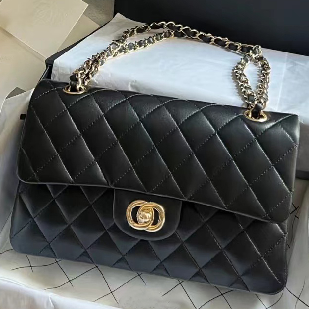 

Designer Messenger Bag Trend Ladies Luxury Lambskin Texture Fashion Gold Letter Logo, #6-red gold