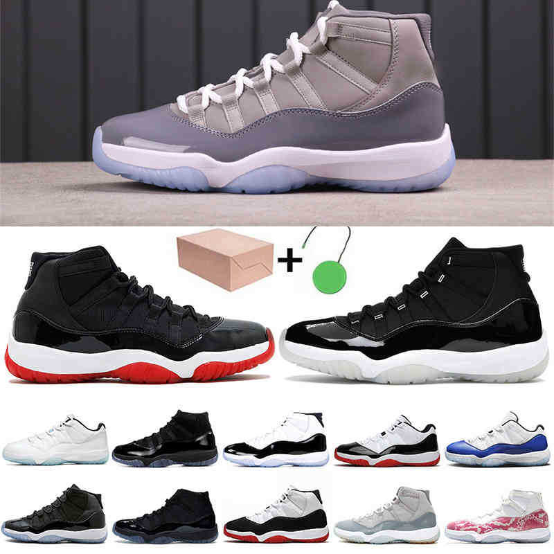 

WITH BOX 2022 Cool GreyAnimal Instinct 11s JUMPMAN 11 Basketball Shoes Citrus Women Mens Trainers High Bred Jubilee 25th Anniversary Concord Space, #37 low cherry 36-47