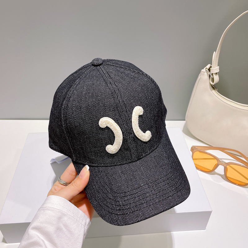 

Luxury Designer Baseball Cap For Women Summer Men Brand C Peaked Caps Fashion Sun Bucket Hat Ball Hats Plaid Mens Outdoor Wears 2304221BF, Ce#black