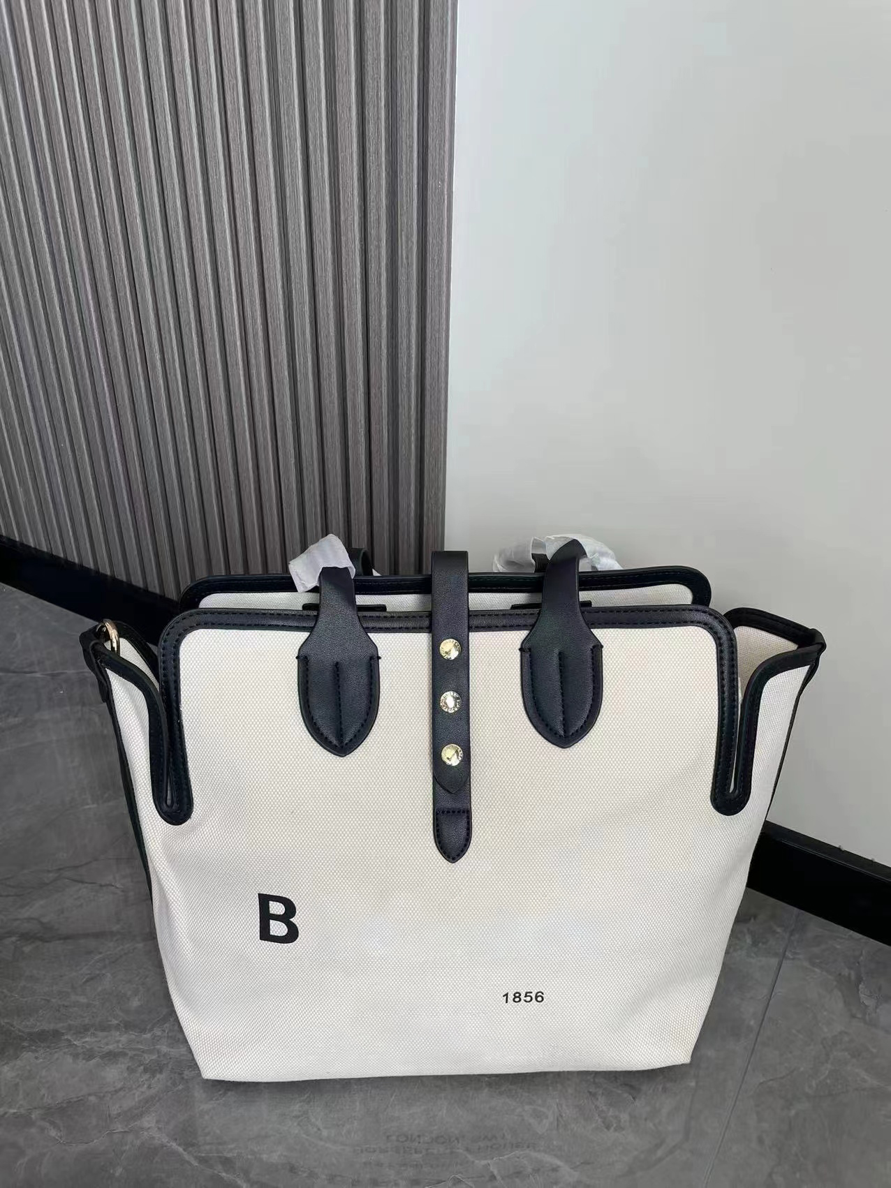 

White Denim Designer Composite Bag Casual Tote For Women Lightweight Handbags 32CM, Black-denim