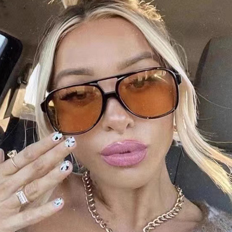 

designer sunglasses for women Men Women Polarized Sunglasses Retro Square Polarized Avia Sunglasses Womens Mens 70s Vintage Double Bridge Sun Glasses