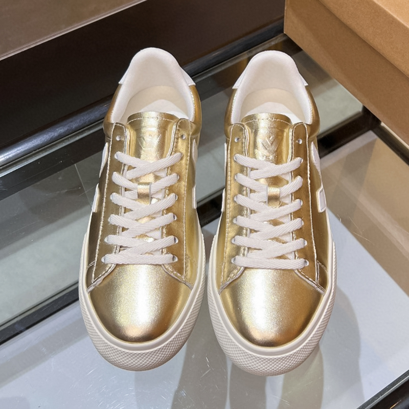 

Fashion brand VEJA designer shoes small white shoes womens casual sports shoes board shoes couples Dexun genuine leather mens shoes famous brand leather lace up shoe, 10