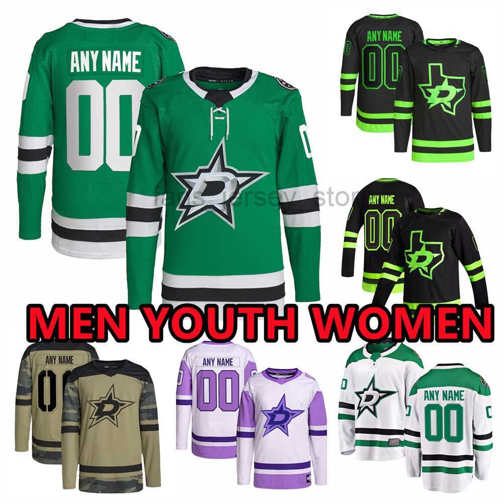 

Custom Hockey Jerseys Dallas''Stars''Mens 23 Esa Lindell 5 Nils Lundkvist 27 Mason MarchMenst 6 Colin Miller 32 Matt Murray Jake Oettinger Olofsson Robertson Wedgewood, Youth (size s-xl)