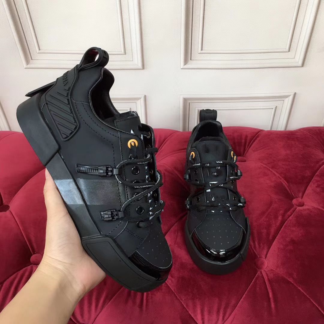 

Shoes top Marca design casual luxurys design shoe low top leather high quality walking for bo Sneakers DGs''Dolc''Gabbanas KGv, 2 no box