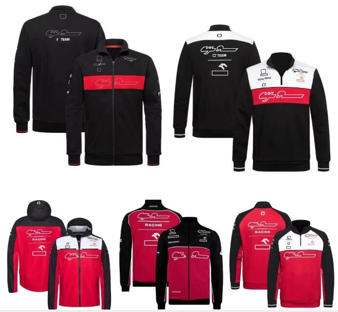 F1 Racing Sweatshirt Men and Women Autumn and Winter Outdoor Jacket Same Customised-image-724861612