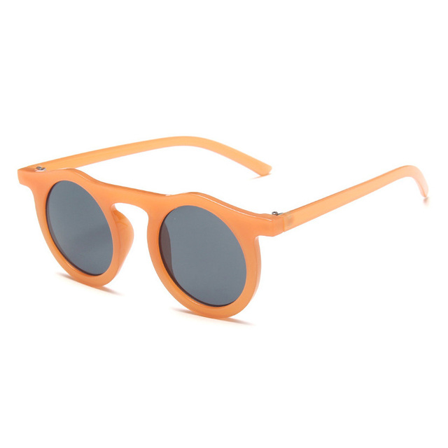 

Olick Vintage Round Men Sunglasses Brand Designer Jelly Color Frame Eyewear Women Fashion Outdoor Shade Sun Glasses Oculos UV400