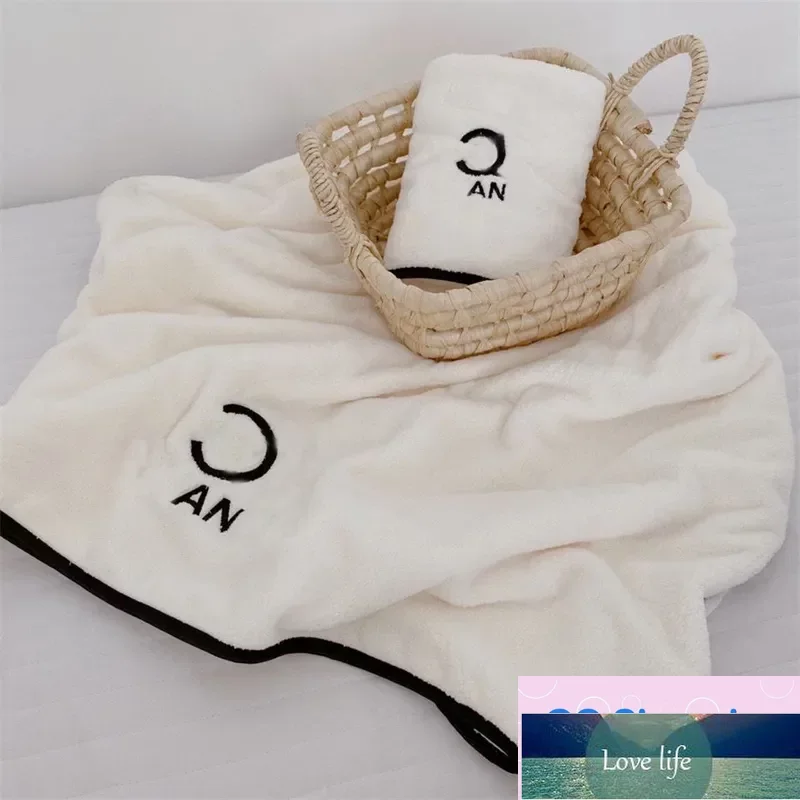 

Designer Bath Towel Set Coral Velvet Towels Face Towels Luxury Wash Absorbent Men Womens Unisex Cloths Towel factory outlet, Towel bath towel
