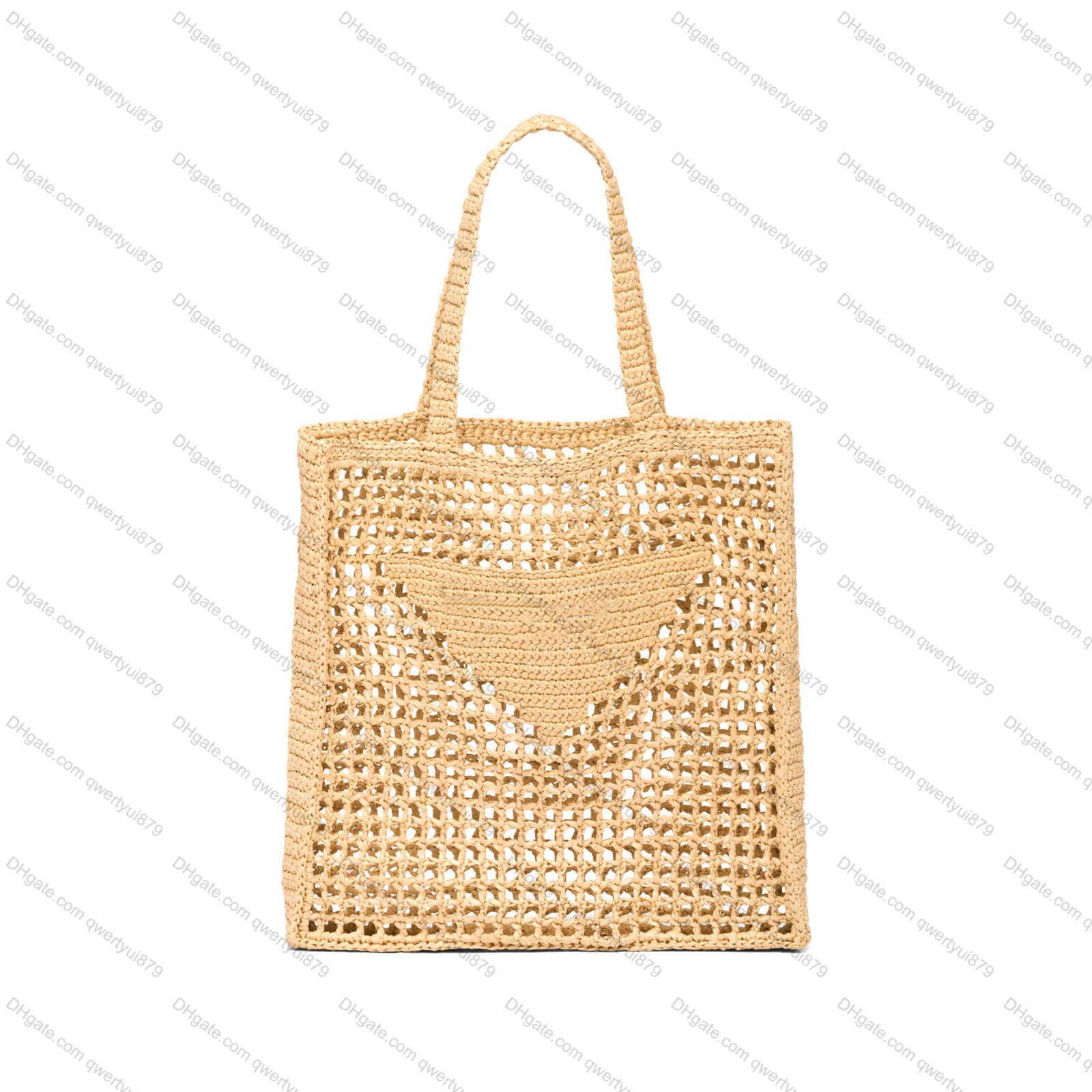 

qwertyui879 Designer Bags Luxury Designer Totes Beach Bags Summer Straw Handbag Cross Body Women's Travel Vacation Classic Shoulder Shopping Wallets Clutch, Black