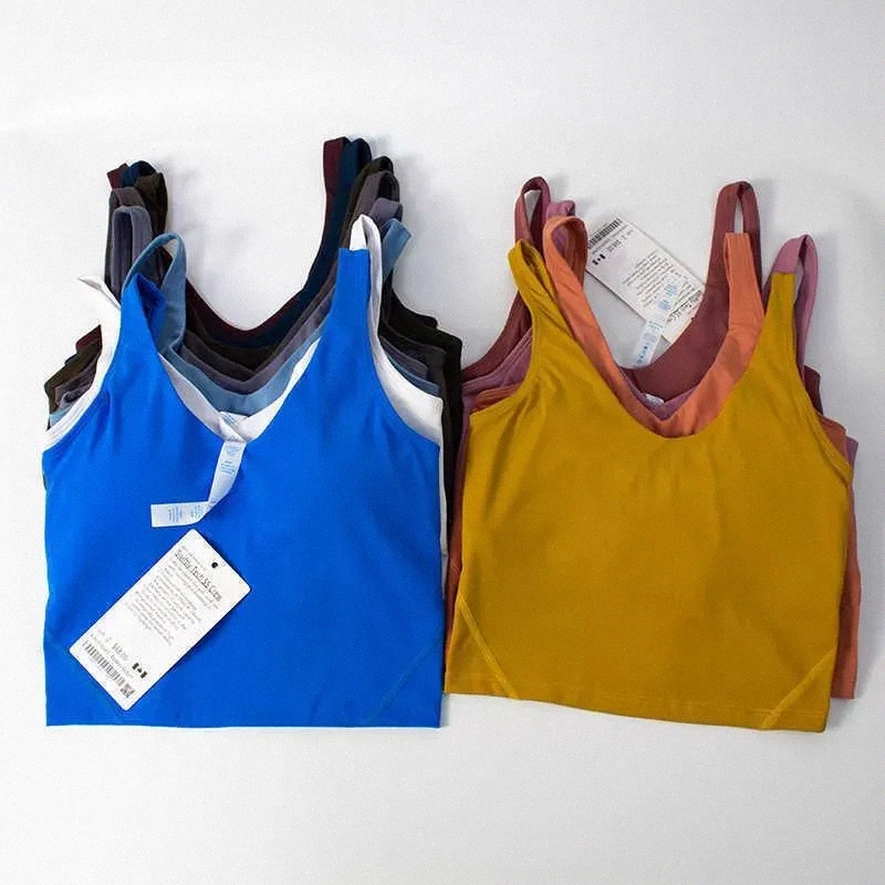 

yoga Outfit Type Back Align Tank Tops Lulus Lemons Gym Clothes Women Casual Running Nude Tight Sports Bra Fitness Beautiful Underwear Vest Shirt Jkl Q39E#, Crystal green nude u bra