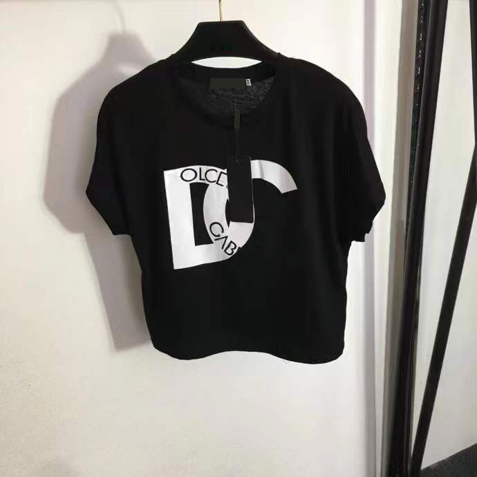 

23 Designers T-shirts Women Tees Apparel Casual Chest Letter Print Short Sleeve T-shirt White Black Tops Official same style blouses Clothing top White sweater SML#D