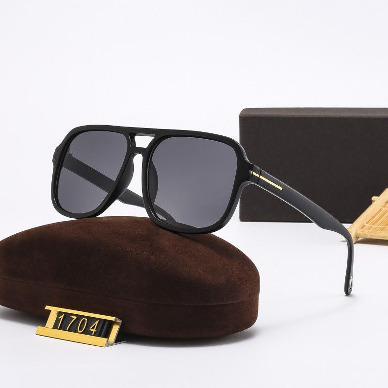 

Top Designer Sunglasses James Bond Tom Sunglass Men and Womens Brand Sun Glasses Super Star Celebrity Driving Sunglass for Ladies Fashion Eyeglasses Box