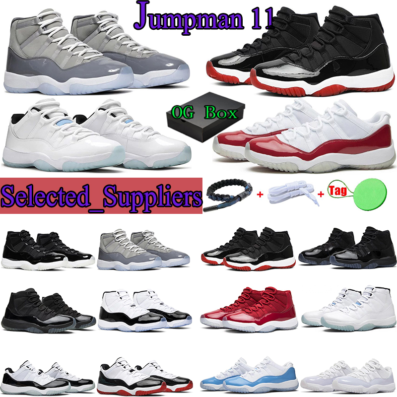 

Retro Mens Womens 11 Basketball Shoes With Box Cement Grey Cherry Sneakers Jumpman 11s sports bred bright citrus high gamma blue concord awesome trainers casual shoe, #30 concord blue