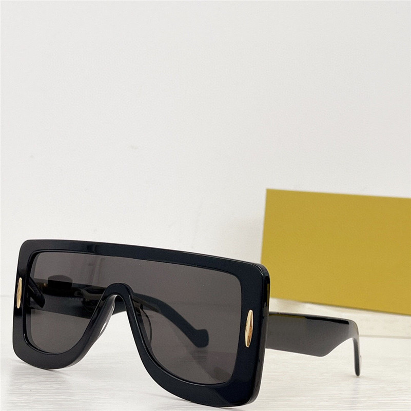 

New fashion design Anagram mask sunglasses in acetate model 40106U oversized frame simple and unique style 100% UVA/UVB protection outdoor glasses