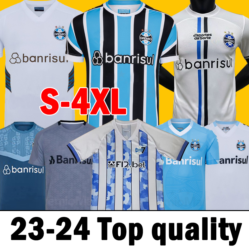 

XXXL 4XL 23 24 Gremio soccer jerseys SUAREZ #9 D.COSTA #10 Guild GIULIANO 2022 2023 RAMIRO Geromel LUAN MAICON Fernandinho jersey Homens Mulher Criancas football shirt, Geleimiao 22-23 home patch
