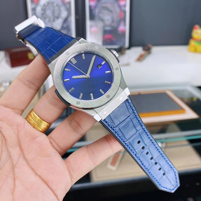 

Mechanical Luxury Watch 42MM Fashion Casual Model HB Series Stainless Steel High Quality Sports Dial Deep Sea Watch Expensive Watch, Waterproof