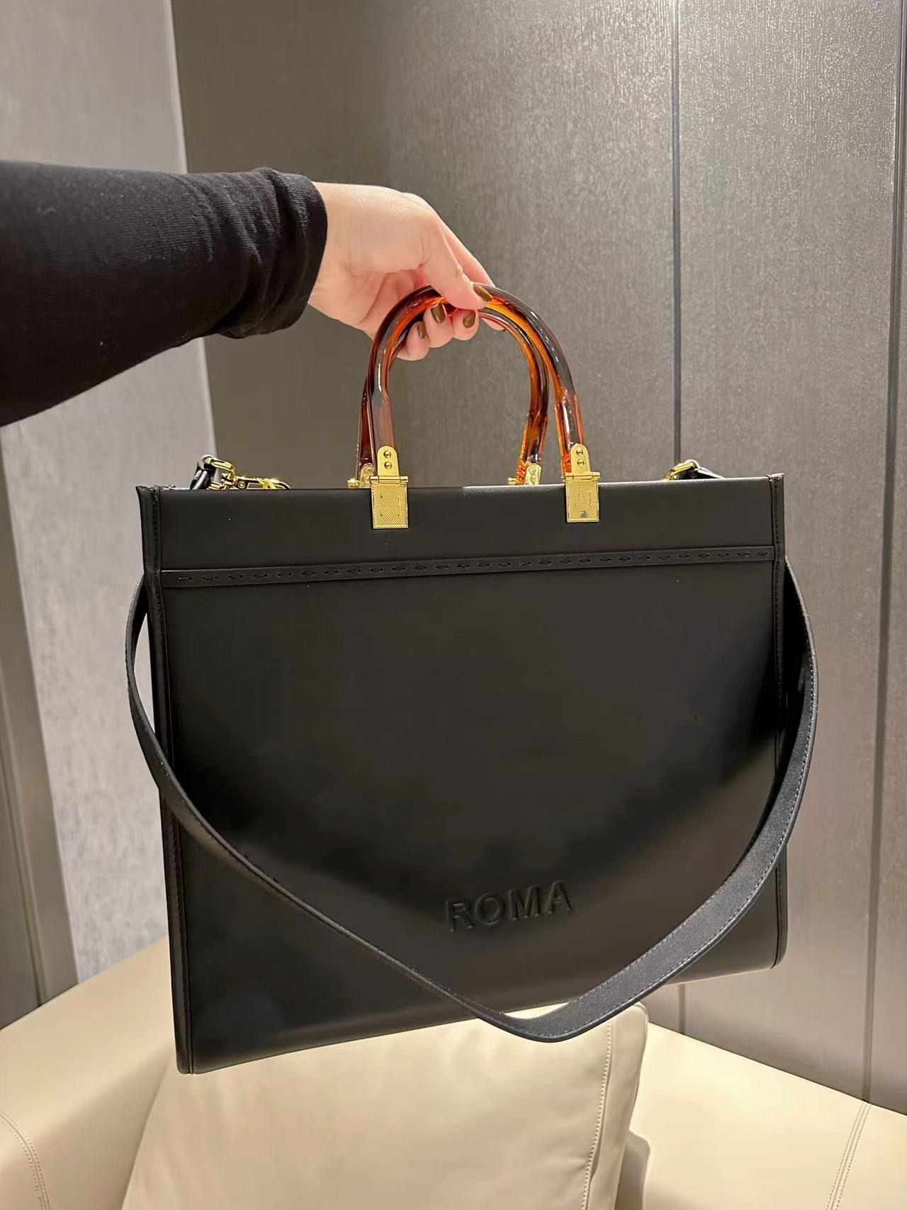 

Fashion designer bag large dark brown luxurys handbag tote bag woman crossbody bag letter luxury shoulder bag fashion shopping bags crossbody bag designer handbag, 14