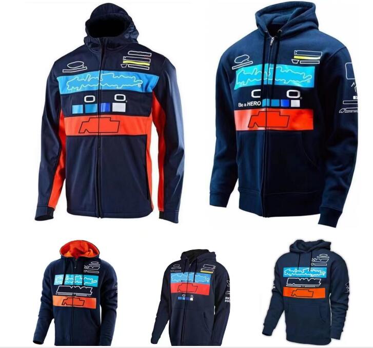Motorbike Racing Hoodie Spring and Autumn Team Sweatshirt Same Style Customised-image-765083042