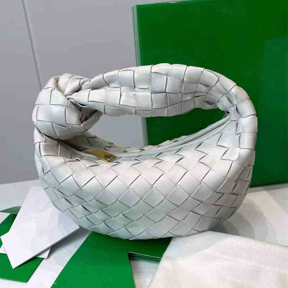 

Designer Handbags B V Round Bottom Jodie Woven Women's Bag Napa Sheepskin Knotted Underarm Hobo Arc Mini Handbag230102, New round bottom coffee