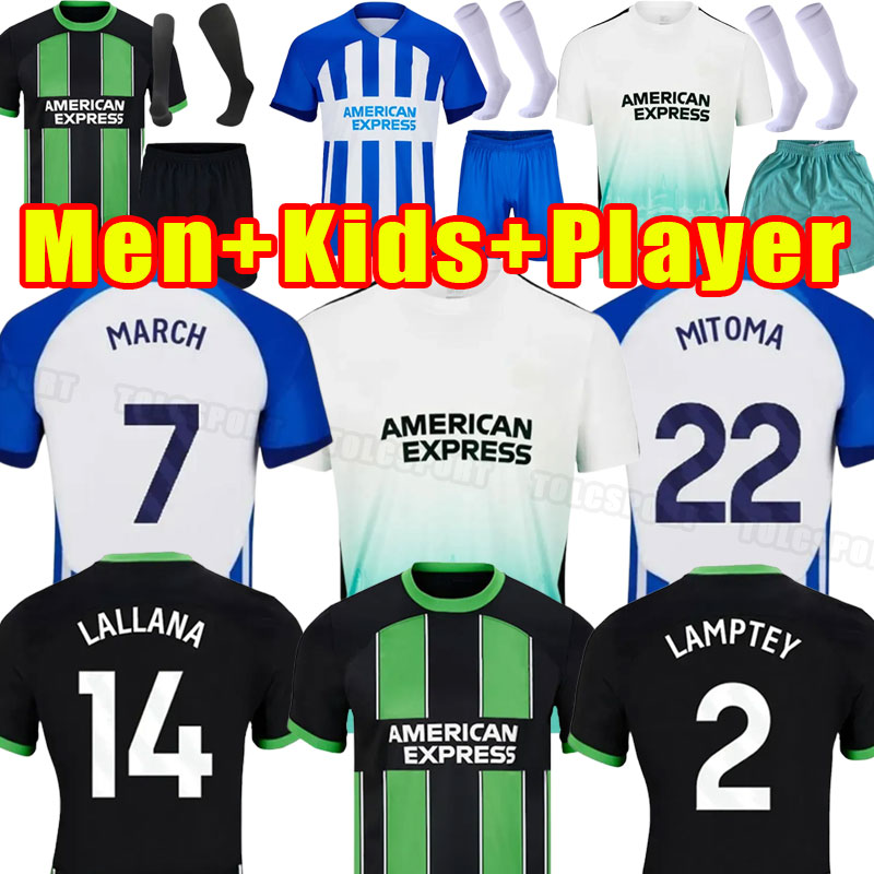 MAUPAY Cucurella 2023 2024 Soccer Jerseys WEBSTER TROSSARD MARCH Mac Allister Mwepu CONNOLLY Moder 23 24 Away men kids Football Shirt Seagull fan-image-806604702