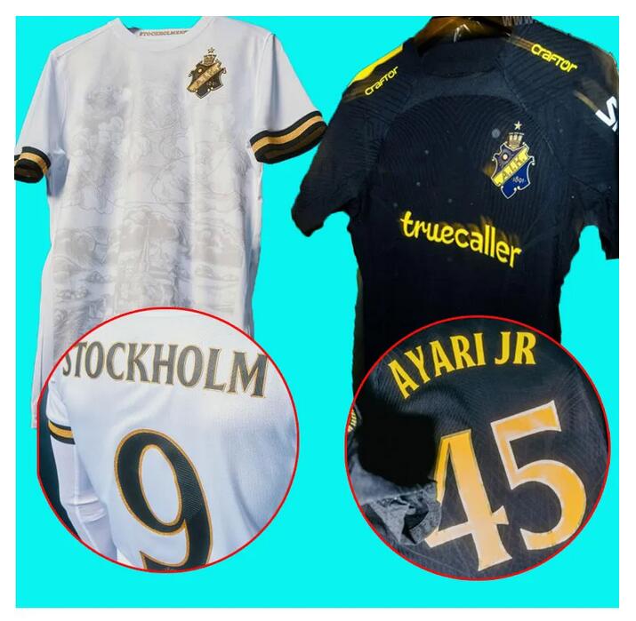 

2022 2023 2024 AIK Solna SOCCER jerseys 22 23 24 STOCKHOLM special limited-edition FISCHER HUSSEIN OTIENO GUIDETTI THILL TIHI HALITI 132-year history football shirts
