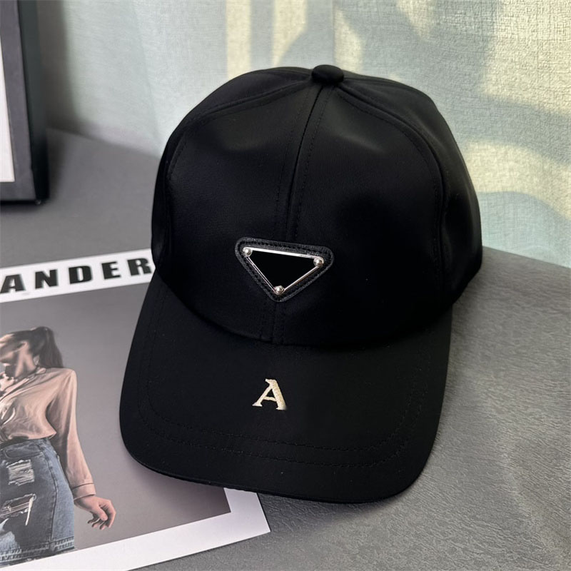 

Nylon Baseball Caps Designer Cap Hat for Womens Men Luxury Triangle Casquette Outdoor Casual Sports Hats Fashion Ball Cap Black Sunhat Bonnet Beanie