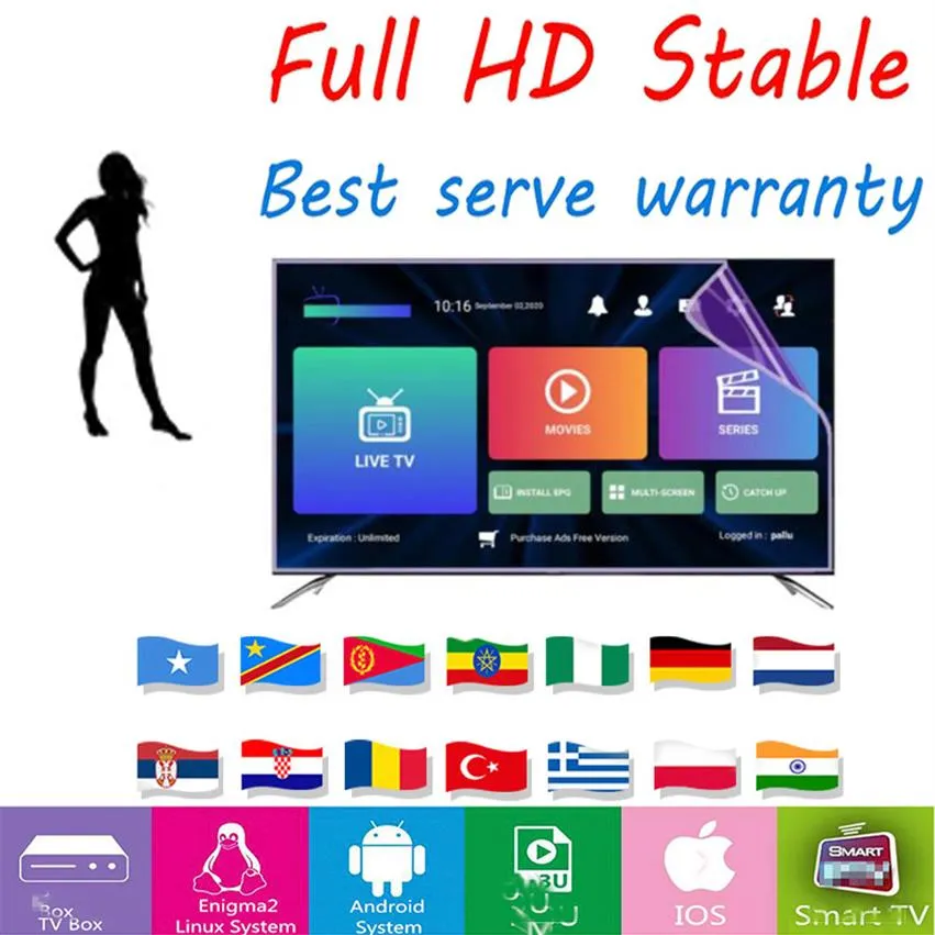 

No Buffering World TV Parts M 3U Systerm For IP Smarter Pro Android MAG In French Europe North America USA Canada UK Romania Affica XXX Option Adultes 35000 Live VOD