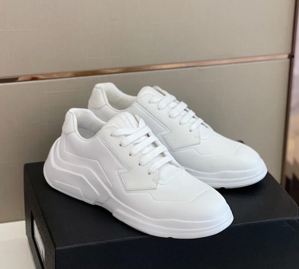 2023s Luxury Allure Polarius sneakers Men shoes low top shoes genuine leather traienrs lace up sports runner Sporty technical Italy designer blac
