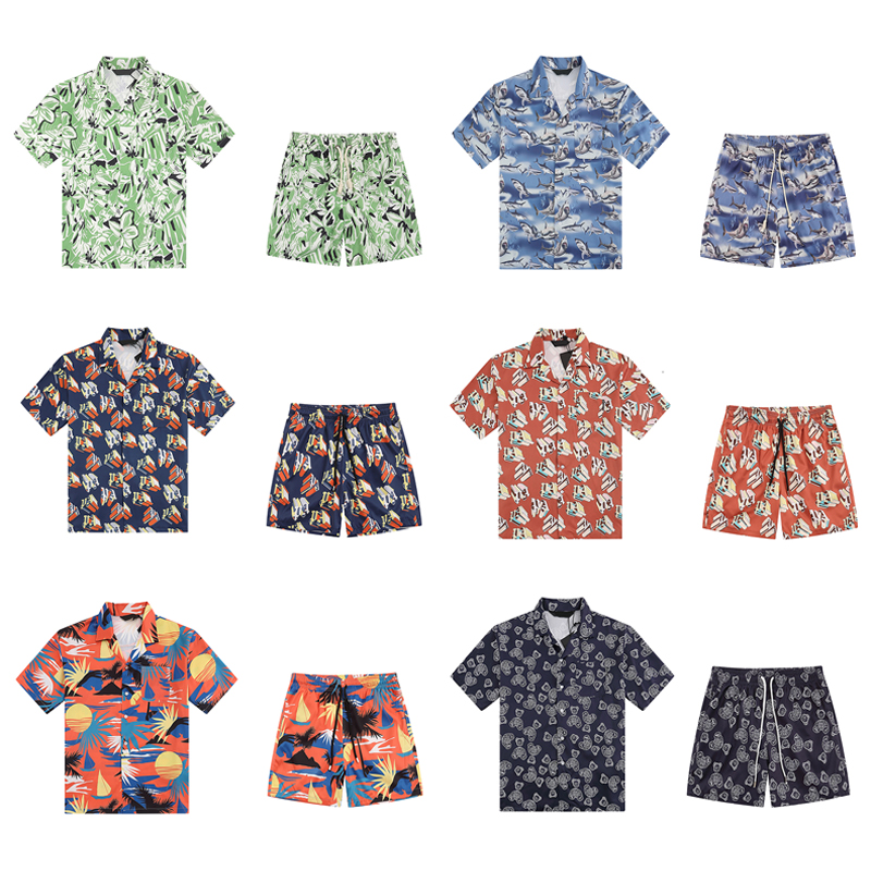 

mens short sets tracksuit shirts and shorts set designer womens bear printed track suit, 07